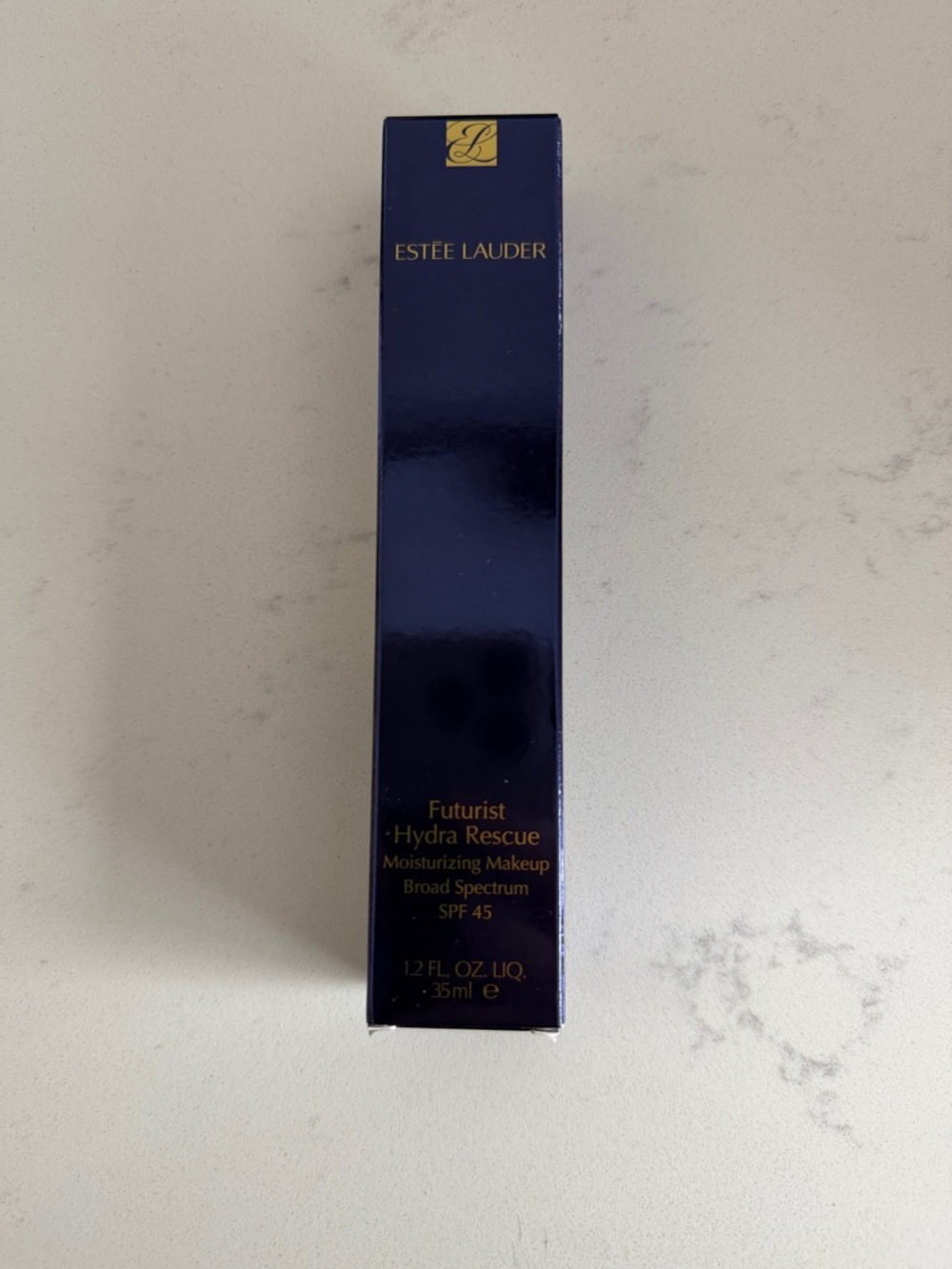 Estee Lauder Futurist Hydra Rescue Moisturizing Makeup - Navy & Gold Packaging